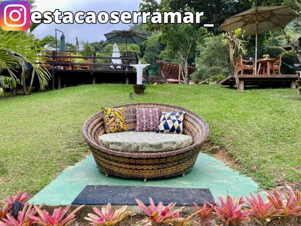 Estacao Serramar Lumiar Bagian luar foto